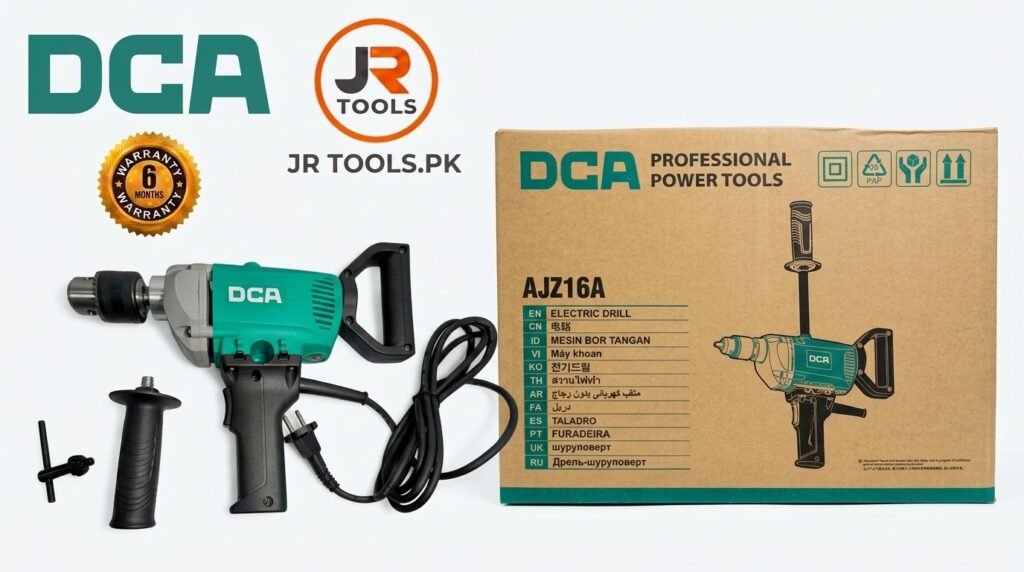 DCA AJZ16A 16mm Heavy Duty Electric Drill – 800W