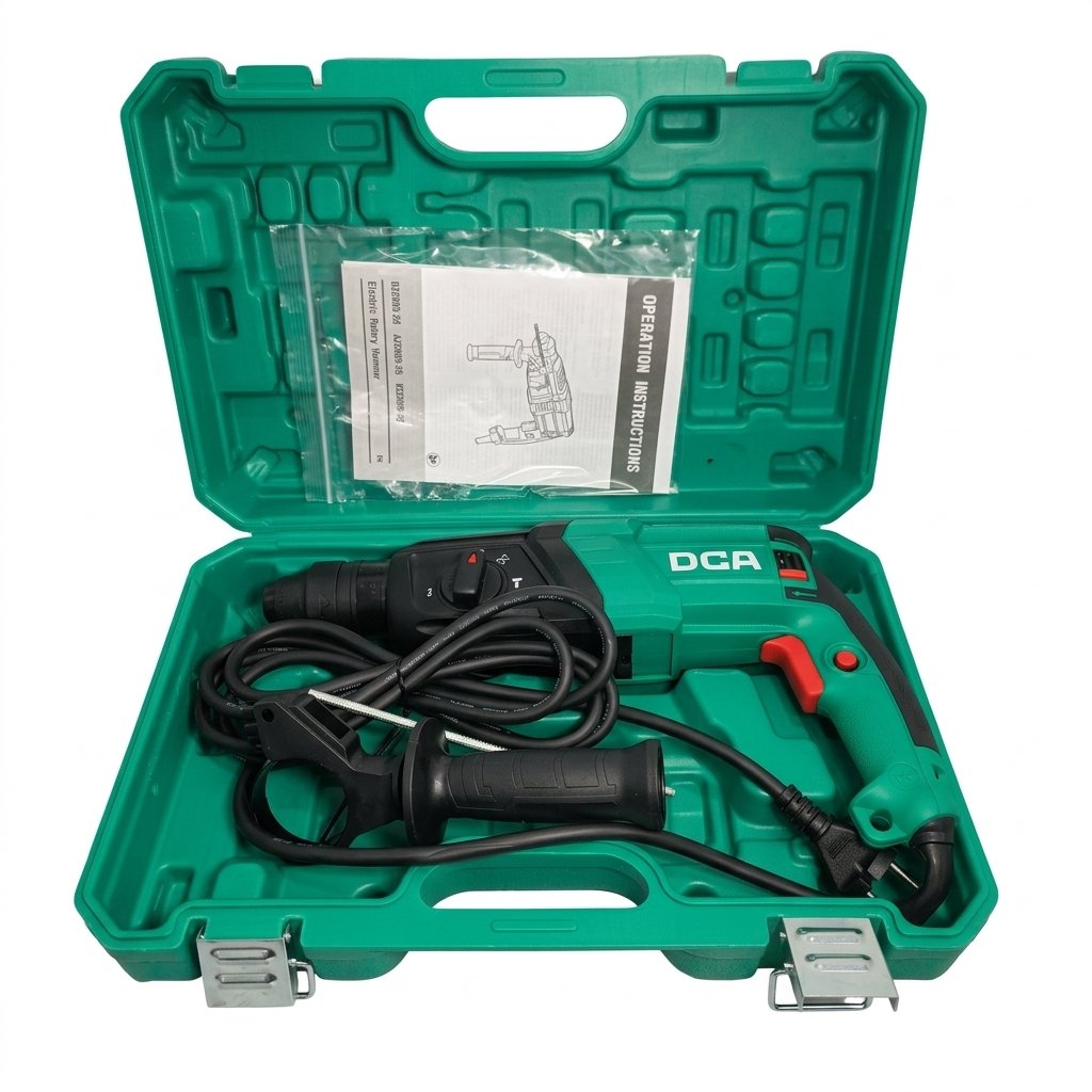 DCA AZC800-26 26mm Rotary Hammer Drill – 800W