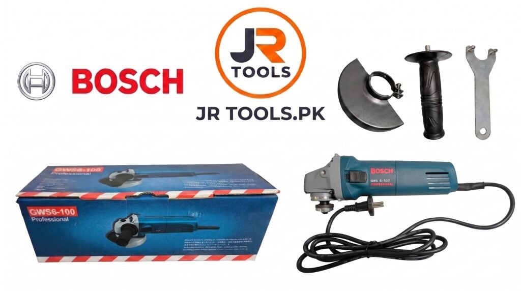 4 Inch Model 6-100 670W Angle Grinder | Electric Grinder for Cutting & Grinding