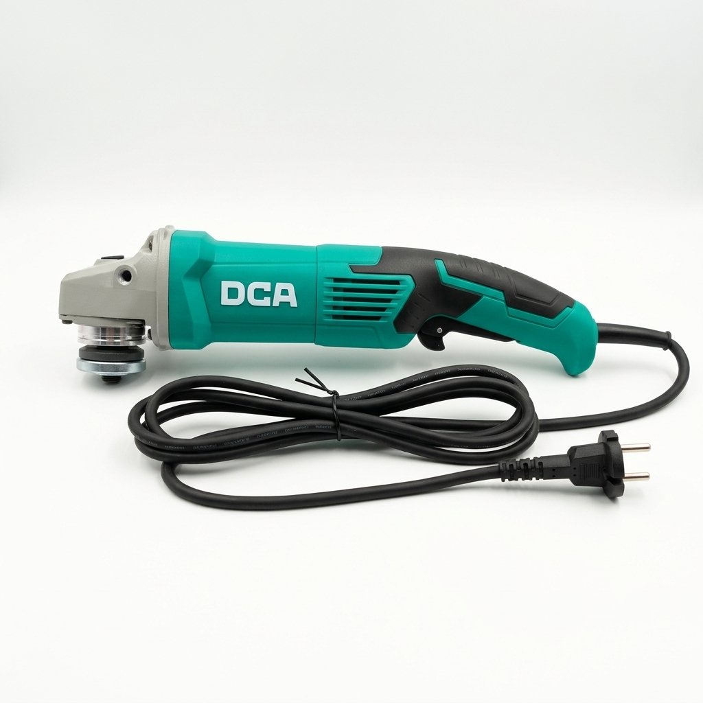 DCA 5 Inch 1020W Heavy Duty Long Handle Angle Grinder | Slim Design Electric Grinder