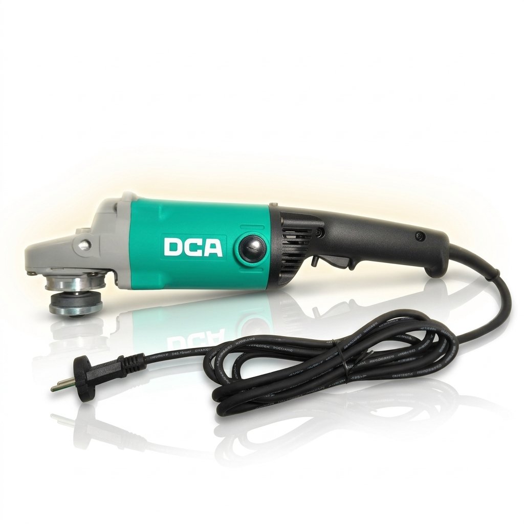 DCA 1200W Heavy Duty Angle Grinder | Multi-Size 5, 6 & 7 Inch Disc Compatible