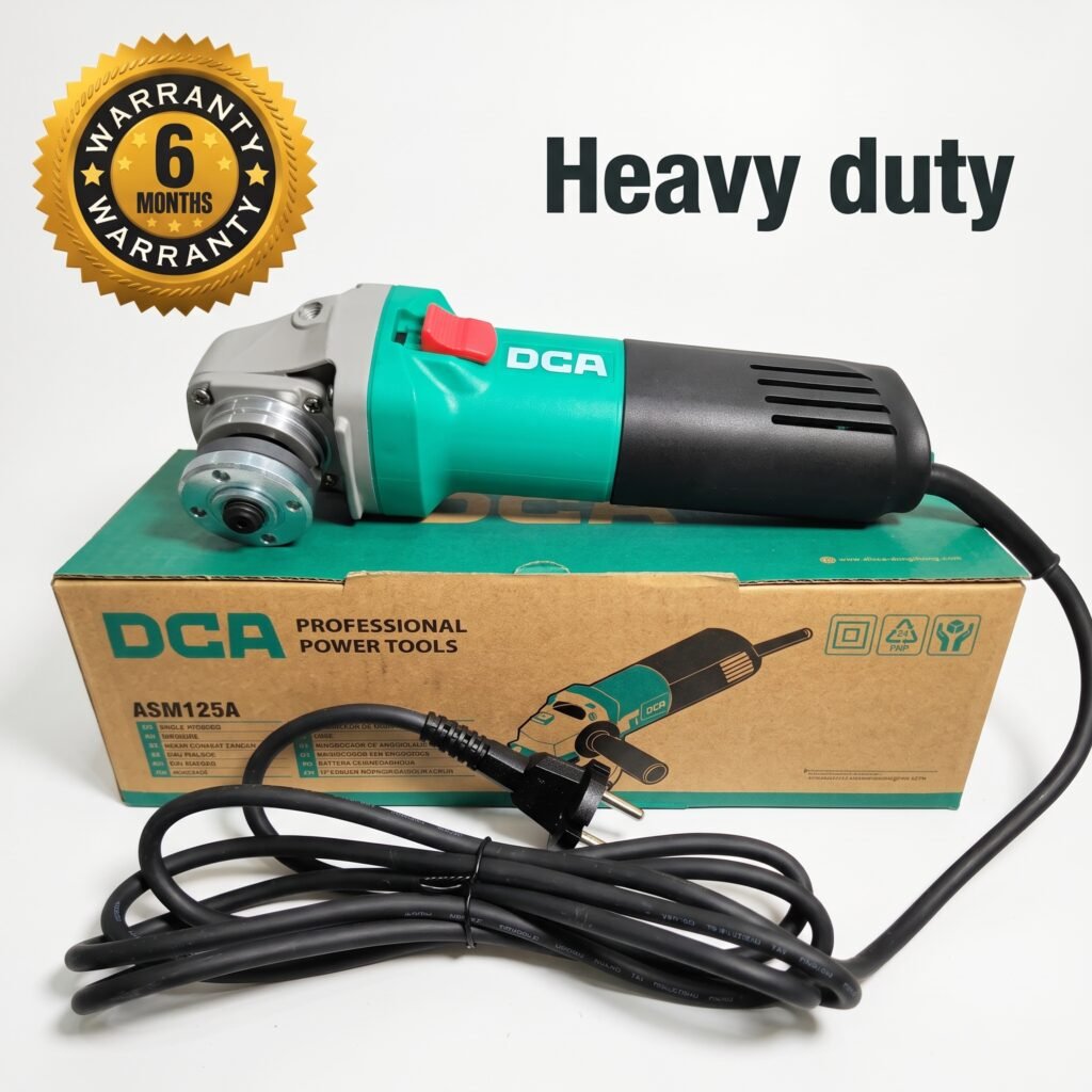 DCA 5 Inch 850W Heavy Duty Angle Grinder | Electric Grinder for Cutting & Grinding