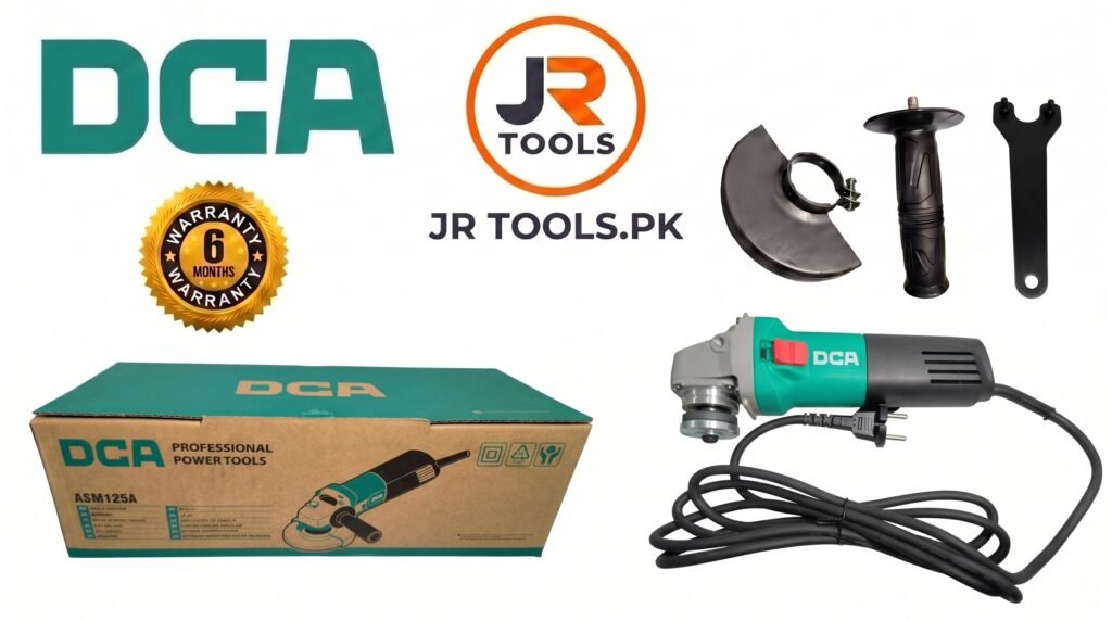 DCA 5 Inch 850W Heavy Duty Angle Grinder | Electric Grinder for Cutting & Grinding