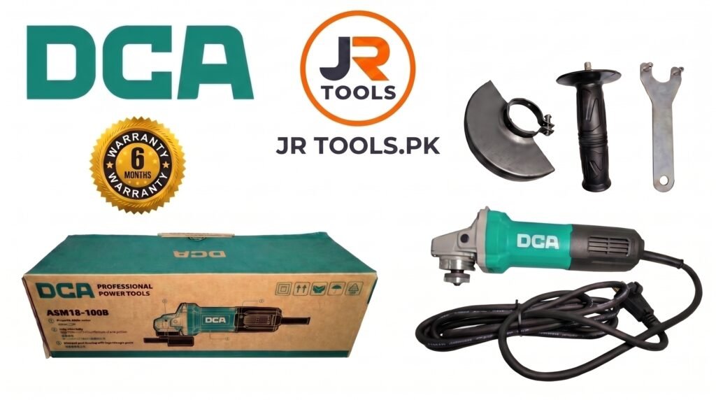 DCA ASM08-100 4 Inch 800W Angle Grinder | Designed for Extended Regular Use