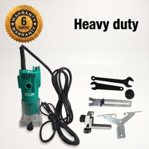 DCA AMP02-6 350W 1/4" Trimmer Router – 30,000 RPM, 6.35mm