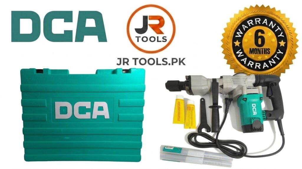 DCA AZG06-6S Demolition Hammer 1400W, 16.8J, 3900 BPM, 17mm HEX