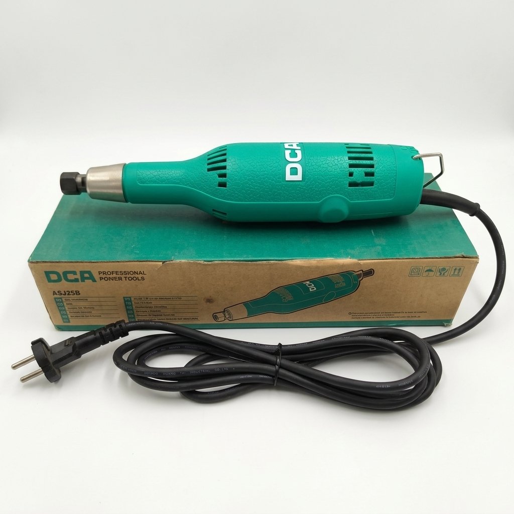 DCA ASJ25B Die Grinder 240W, 25mm Grinding Wheel, 6mm Collet, 26000 RPM