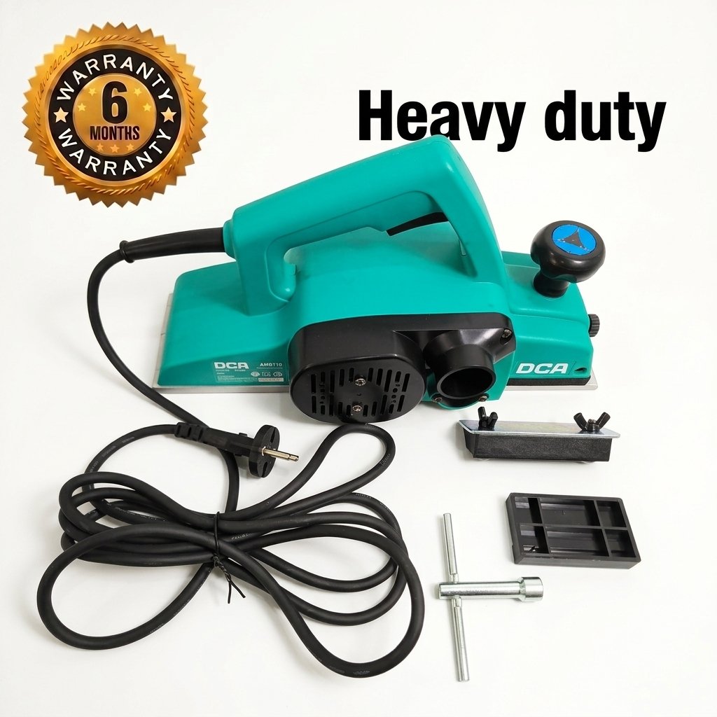 DCA Electric Wood Planer 840W, 110mm Planing Width, Model AMB110