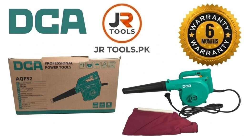 DCA AQF32 Electric Air Blower 680W, Variable Speed, Blower & Vacuum Function